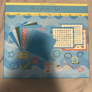 Vintage Seaworld Scrapbook Kit acid-free